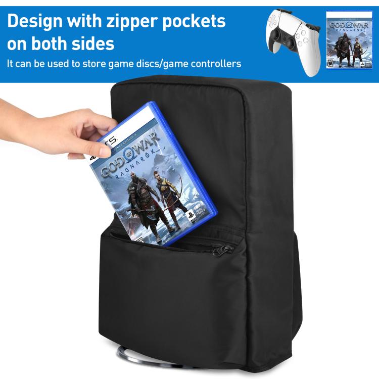 For Sony PlayStation 5 Slim Game Console Storage Dust Cover