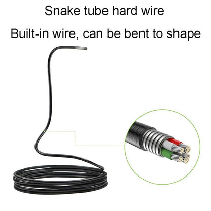 TESLONG NTS500 Industrial Pipeline Endoscope with 5 inch HD Screen, 7.6mm Single Lens / 1m, 3.9mm Lens / 3m, 5.5mm Single Lens / 1m, 7.6mm Single Lens / 5m, 8mm Dual Lens / 1m, 3.9mm Single Lens / 1m, 5.5mm Dual Lens / 1m, 7.6mm Single Lens / 3m