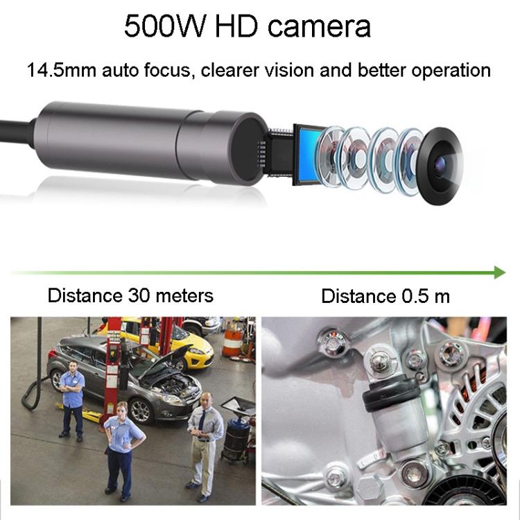 TESLONG NTS500 Industrial Pipeline Endoscope with 5 inch HD Screen, 7.6mm Single Lens / 1m, 3.9mm Lens / 3m, 5.5mm Single Lens / 1m, 7.6mm Single Lens / 5m, 8mm Dual Lens / 1m, 3.9mm Single Lens / 1m, 5.5mm Dual Lens / 1m, 7.6mm Single Lens / 3m
