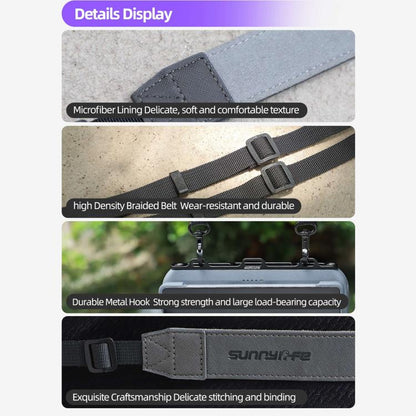 Sunnylife GS013 Multi-Purpose Lanyard with CNC Aluminum Buckle, For DJI RC Pro 2