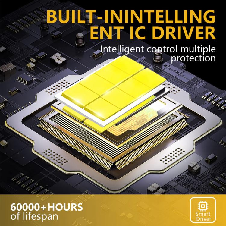 1 Pair 35W 3500LM 6500K Car LED Headlight Bulb, 9005, 9006, H1, H4, H7, H11