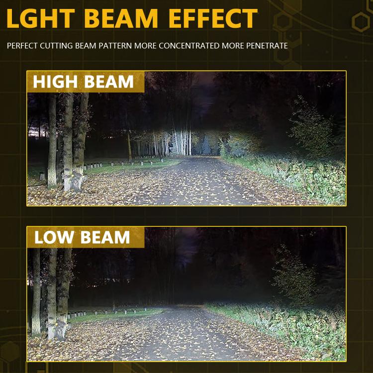 1 Pair 35W 3500LM 6500K Car LED Headlight Bulb, 9005, 9006, H1, H4, H7, H11