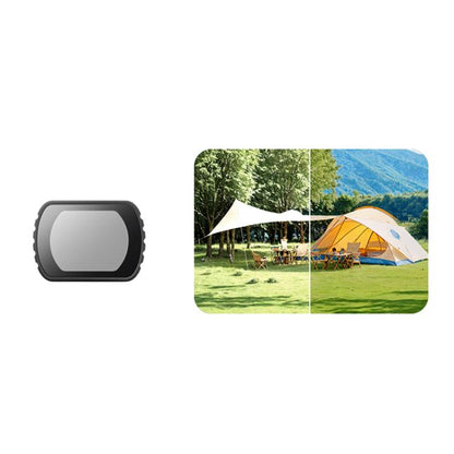 For DJI Osmo Pocket 3 Camera Lens Filter, 0.72X Wide Lens, Black Mist 1/4, ND8, NIGHT, UV, Adjustable CPL, VND1-5, VND6-10, Adjustable STAR
