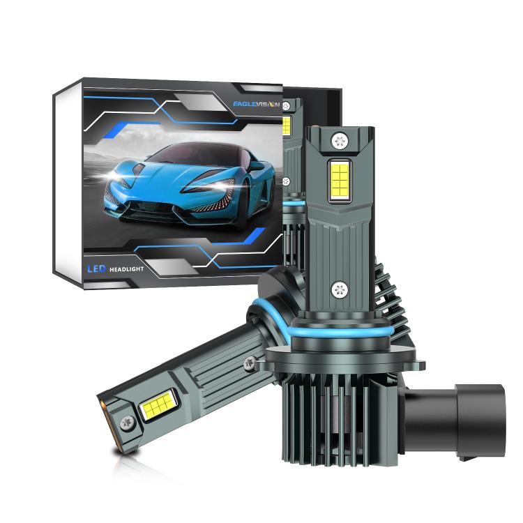 1 Pair 32W 3200LM 6500K Car LED Headlight Bulb with Fan, 9005, 9006, H1, H4, H7, H11