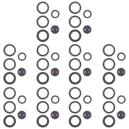 10set Back Camera Lens, For Samsung Galaxy S26+ SM-S947B, For Samsung Galaxy M07 SM-M075F, For Samsung Galaxy M17 SM-M176B, For Samsung Galaxy S26 Ultra SM-S948B, For Samsung Galaxy S26 SM-S942B, For Samsung Galaxy A57 SM-A576B