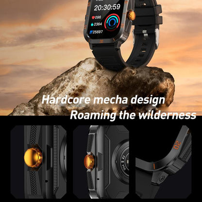 C50 Pro 2.19 inch TFT Screen BT Outdoor Sports Smart Watch Support Heart Rate Monitoring