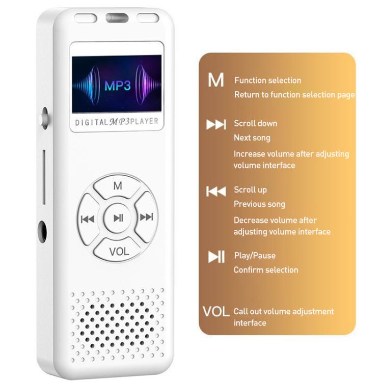 T09 Multifunctional Digital Screen MP3 / MP4 Bluetooth Music Player, Without Memory Card