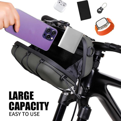 WILD MAN GD8 Mountain Bicycle EVA Hard Shell Handlebar Bag, GD8