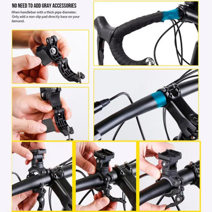 WILD MAN GX330 Mountain Bicycle Mobile Phone Holder EVA Hard Shell Handlebar Bag, GX330