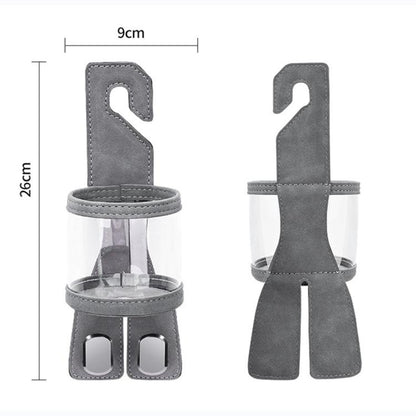 Car Water Cup Holder Seat Back Dual Hanger Hook