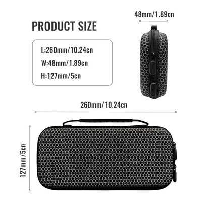 For Nintendo Switch 2 EVA Shockproof Portable Storage Handbag