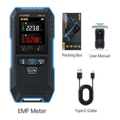 FNIRSI ERD-10 3 in 1 Electromagnetic Radiation Detector, FNIRSI ERD-10