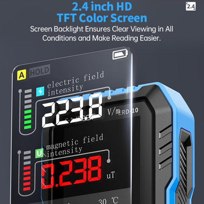 FNIRSI ERD-10 3 in 1 Electromagnetic Radiation Detector, FNIRSI ERD-10