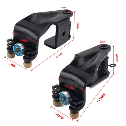 2 PCS Car Door Slide Rolling Hinge 72521-SHJ-A21/72561-SHJ-A21 for Honda Odyssey, 2 PCS