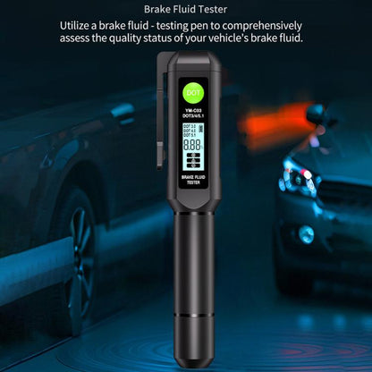YM-C03 Digital Display Car Brake Fluid Tester Brake Fluid Water Content Tester, YM-C03