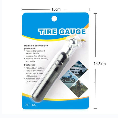 Car LCD display Portable Tire Monitoring Gauge Tire Pressure Tool, LCD Display