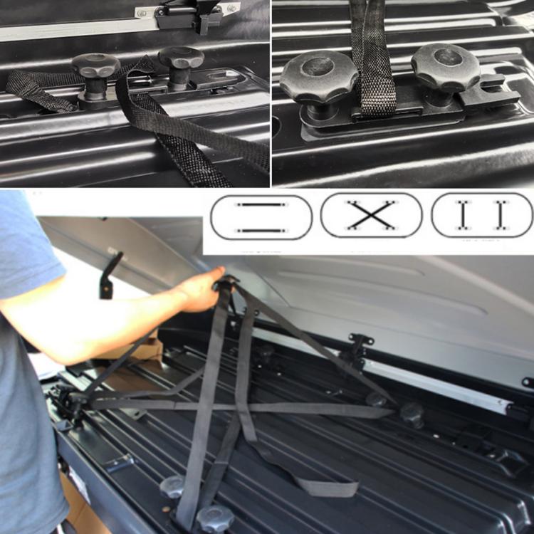 Car Roof Luggage Box Fixing Installation Accessories Roof U-bolt U-hook Clamp Kit, Car Roof Luggage U-bolt Clamp Kit