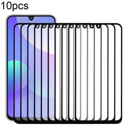 10pcs Front Screen Outer Glass Lens with OCA Optically Clear Adhesive, For Galaxy S26+ SM-S947B, For Galaxy M07 SM-M075F, For Galaxy M17 SM-M176B, For Galaxy S26 SM-S942B, For Galaxy A57 SM-A576B, For Galaxy A37 SM-A376B, For Galaxy S25 FE SM-S731B