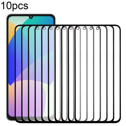 10pcs Front Screen Outer Glass Lens with OCA Optically Clear Adhesive, For Galaxy S26+ SM-S947B, For Galaxy M07 SM-M075F, For Galaxy M17 SM-M176B, For Galaxy S26 SM-S942B, For Galaxy A57 SM-A576B, For Galaxy A37 SM-A376B, For Galaxy S25 FE SM-S731B