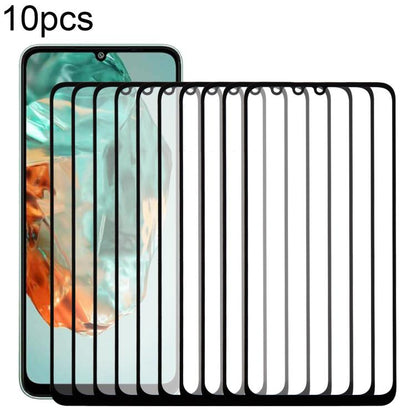 10pcs Front Screen Outer Glass Lens with OCA Optically Clear Adhesive, For Galaxy S26+ SM-S947B, For Galaxy M07 SM-M075F, For Galaxy M17 SM-M176B, For Galaxy S26 SM-S942B, For Galaxy A57 SM-A576B, For Galaxy A37 SM-A376B, For Galaxy S25 FE SM-S731B