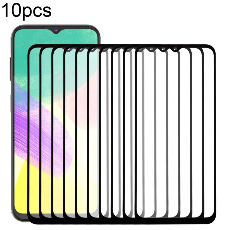 10pcs Front Screen Outer Glass Lens with OCA Optically Clear Adhesive, For Galaxy S26+ SM-S947B, For Galaxy M07 SM-M075F, For Galaxy M17 SM-M176B, For Galaxy S26 SM-S942B, For Galaxy A57 SM-A576B, For Galaxy A37 SM-A376B, For Galaxy S25 FE SM-S731B