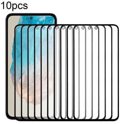 10pcs Front Screen Outer Glass Lens with OCA Optically Clear Adhesive, For Galaxy S26+ SM-S947B, For Galaxy M07 SM-M075F, For Galaxy M17 SM-M176B, For Galaxy S26 SM-S942B, For Galaxy A57 SM-A576B, For Galaxy A37 SM-A376B, For Galaxy S25 FE SM-S731B