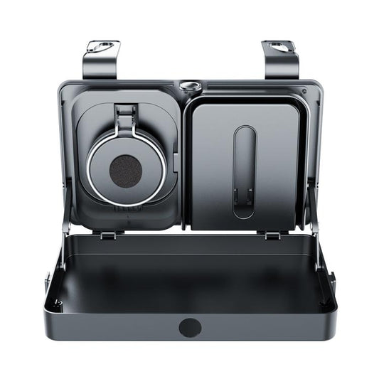 K255 Car Seat Back Storage Rack Multifunctional Tissue Box Water Cup Holder Car Rear Seat Tray Desk, Car Seat Back Storage Rack