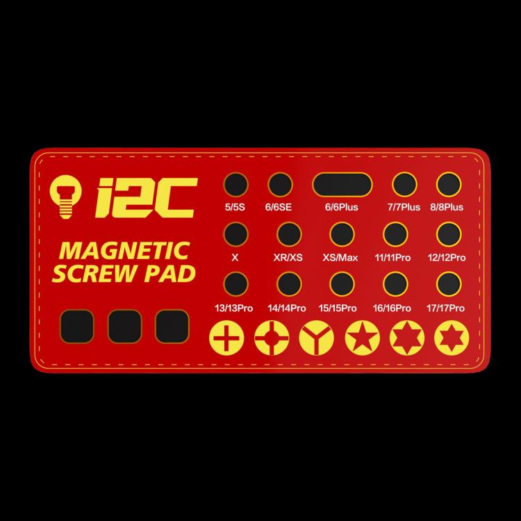 i2C SCO Full Adsorption Magnetic Screw Plate, i2C SCO(Black), i2C SCO(Red)