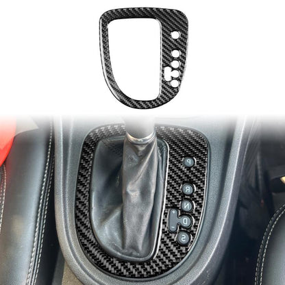 Carbon Fiber Car Gear Position Panel Decorative Sticker for SEAT Leon 2005-2012, Gear Position Panel, Left Driver, Gear Position Panel, Right Driver