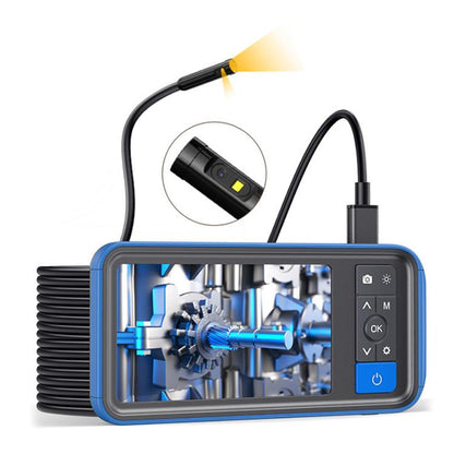 TESLONG MS450 4.5 Inch Large Screen Endoscope Auto Repair Tools, 8mm Dual Lens / 3m, 8mm Dual Lens / 10m, 8mm Dual Lens / 15m
