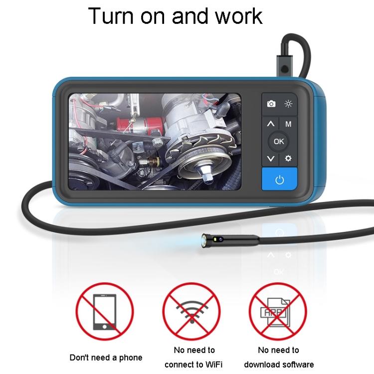 TESLONG MS450 4.5 Inch Large Screen Endoscope Auto Repair Tools, 8mm Dual Lens / 3m, 8mm Dual Lens / 10m, 8mm Dual Lens / 15m