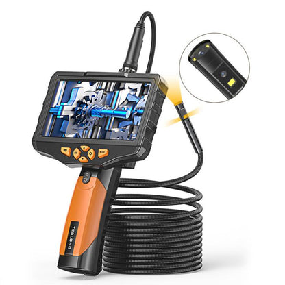 TESLONG NTS300 5 Inch Large Screen Industrial Endoscope Auto Repair Tools, 7.6mm Single Lens / 3m, 7.6mm Single Lens / 5m, 5.5mm Single Lens / 1m, 5.5mm Single Lens / 3m, 3.9mm Single Lens / 1m, 3.9mm Single Lens / 3m, 8mm Dual Lens / 1m