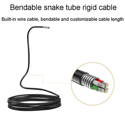 TESLONG NTS300 5 Inch Large Screen Industrial Endoscope Auto Repair Tools, 7.6mm Single Lens / 3m, 7.6mm Single Lens / 5m, 5.5mm Single Lens / 1m, 5.5mm Single Lens / 3m, 3.9mm Single Lens / 1m, 3.9mm Single Lens / 3m, 8mm Dual Lens / 1m