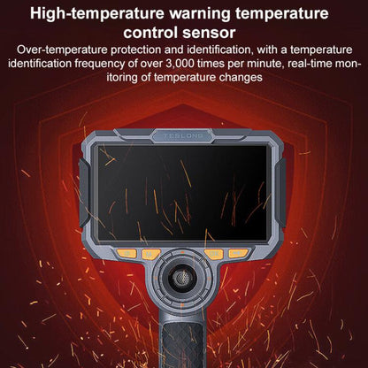 TESLONG TF600 6 Inch Screen 360 Degree Steering Industrial Endoscope Supports Wi-Fi 1.55m Cable Length, 3.9mm Single Lens, 6.5mm Single Lens, 6.5mm Dual Lens