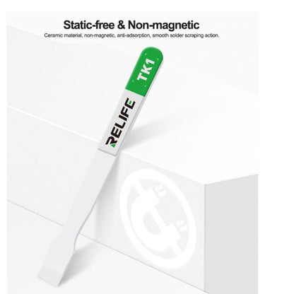 Relife TK1 Non-magnetic Anti-static Ceramic Scraper, Relife TK1