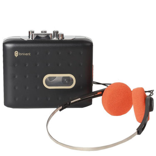 Tonivent TON771 Portable Recorder Tape Converter USB Cassette to MP3 Player, TON771