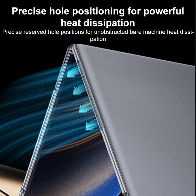 GKK Ultra-thin Full Coverage Frosted Translucent Laptop Case, For Huawei MateBook X Pro 2024