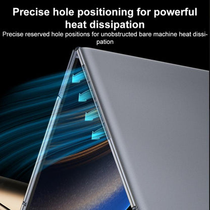 GKK Ultra-thin Full Coverage Frosted Translucent Laptop Case, For Huawei MateBook X Pro 2024