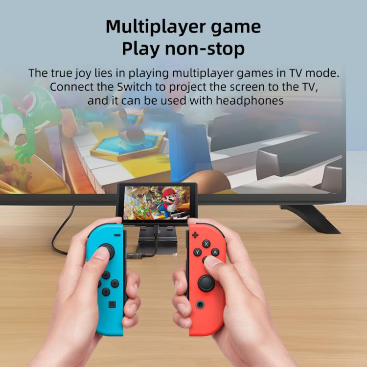 Type-C to Type-C, USB-A, HDMI HUB Docking Station, Type-C to Type-C+USB+HDMI