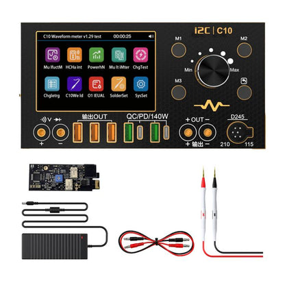 i2C C10 Ultra-high Precision Digital Waveform Ammeter with Charge Detection / Voltage Measurement, Set 1, Set 2