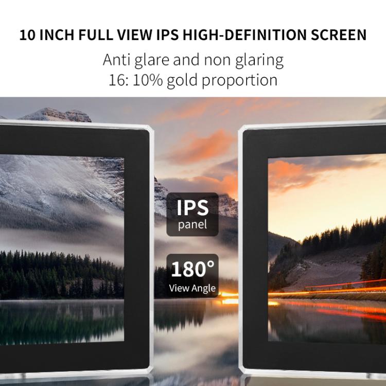 10 inch IPS HD Screen Smart WiFi Advertising Machine, US Plug, EU Plug, UK Plug, AU Plug