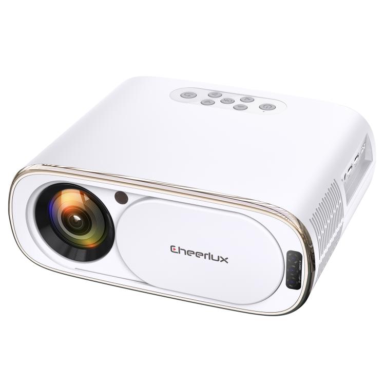 Cheerlux C16A Android Version 1920x1080P 450ANSI Smart Projector, US Plug, UK Plug, AU Plug, EU Plug