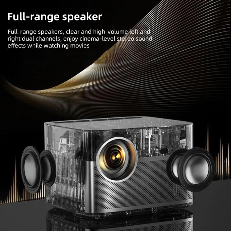 Cheerlux C26A Android Version 1920x1080P 420ANSI Smart Projector, US Plug, UK Plug, AU Plug, EU Plug