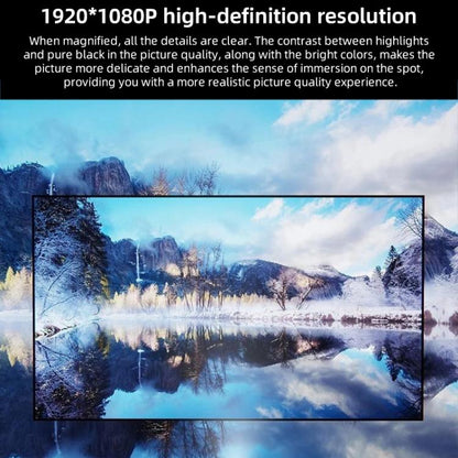 Cheerlux C26D Whale OS Version 1920x1080P 420ANSI Smart Projector, US Plug, UK Plug, AU Plug, EU Plug