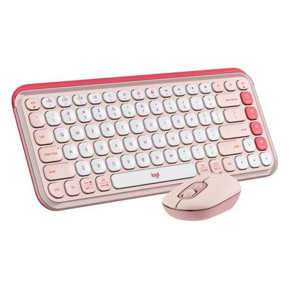 Logitech POP ICON COMBO Wireless Bluetooth Keyboard and Mouse Set
