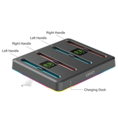 OIVO IV-SW224 Game Controller Magnetic Charging Stand, For Nintendo Switch 2