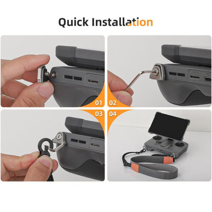 Sunnylife GS014 Multi-Purpose Lanyard with CNC Aluminum Buckle, For DJI RC 2 / 1 / Pro 2 / 1