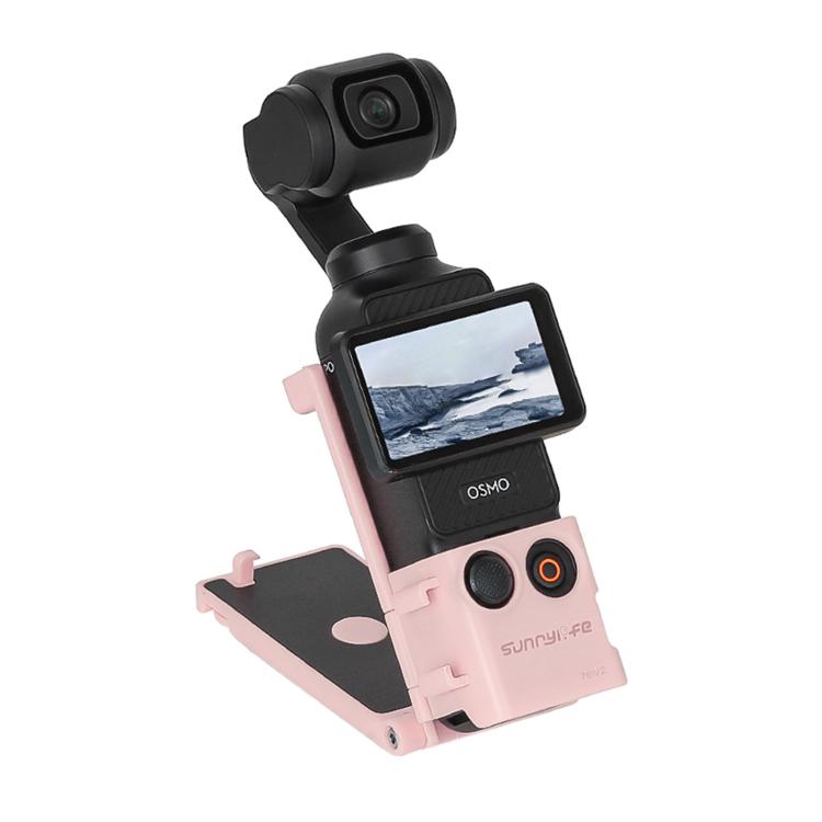 Sunnylife Magnetic Mount 1/4 Adapter Cold Shoe Tabletop Base Bracket Angles Adjustable Multi Expansion Mount, 761V2 For DJI OSMO Pocket 3