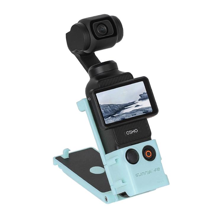 Sunnylife Magnetic Mount 1/4 Adapter Cold Shoe Tabletop Base Bracket Angles Adjustable Multi Expansion Mount, 761V2 For DJI OSMO Pocket 3