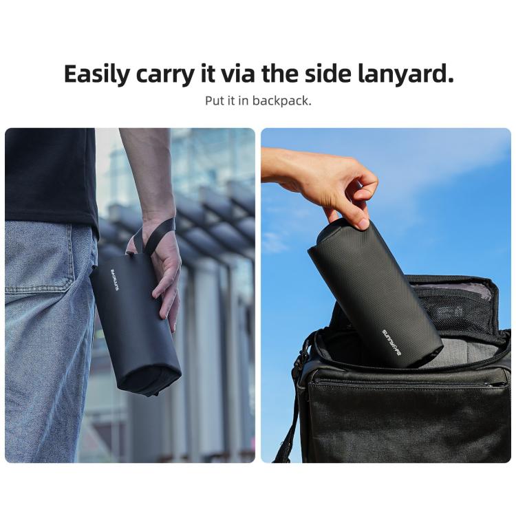 Sunnylife Carrying Handbag Storage Shoulder Bag Combo Bags Mini Travel Daily Pouch, For DJI OSMO Pocket 4 / 3